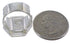 High Quality Silver Multicolor Inlay Ring Size 4-3/4 EX40738